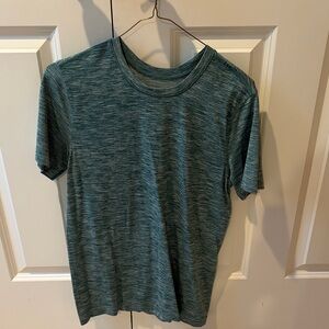 lululemon athletica green Men's Polo Shirt